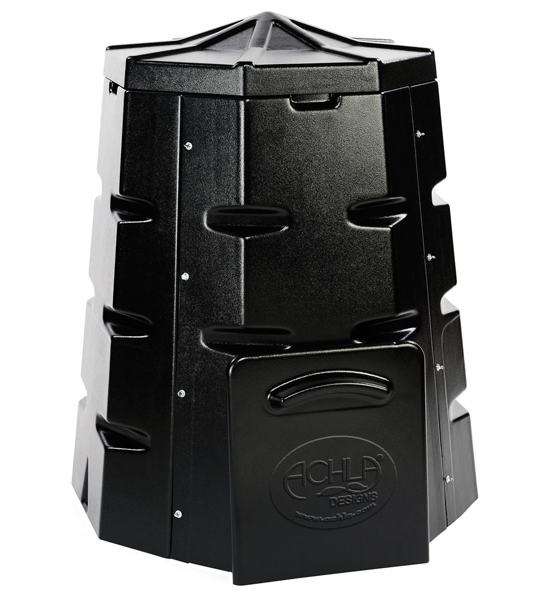 iCompost Pyramid Black Solar Gain Composter