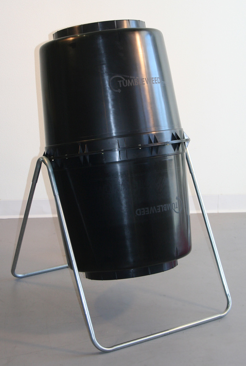 iCompost Tumbleweed Compost Tumbler - BLACK