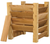 iCompost Essentials Compact Cedar Compost Corral-1